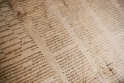 Torah parchment